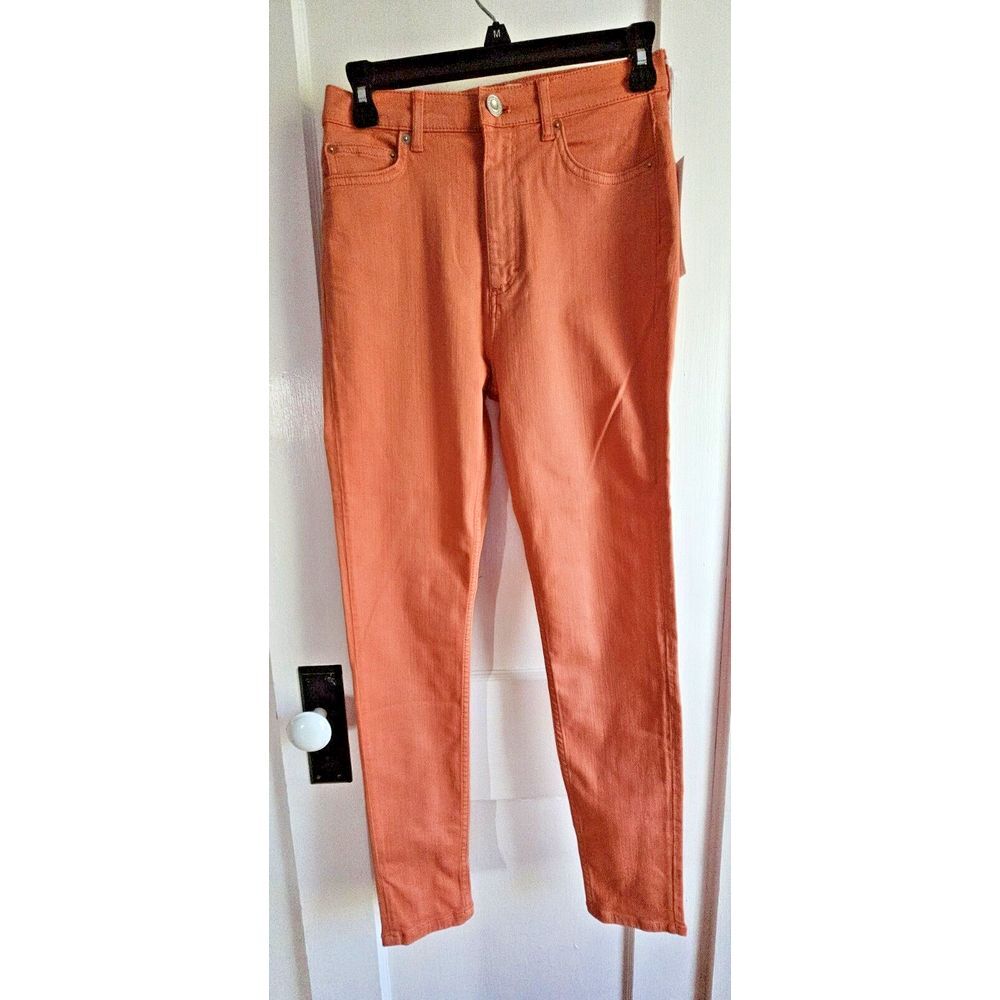 NWT FRENCH CONNECTION woman Sz Rose dawn anklegrazer skinny jeans organic cotton